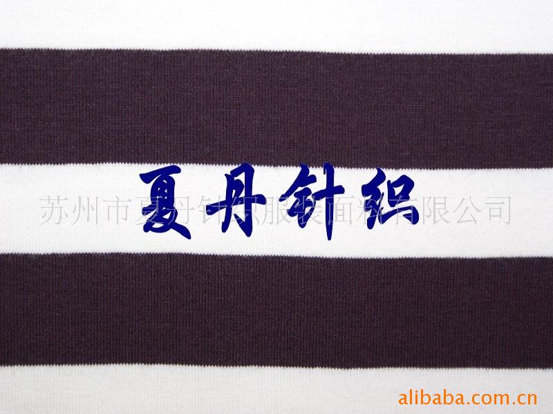 供应·JC彩条氨纶汗布/MCD/TR涤包氨罗马布(图)，混纺，长绒棉