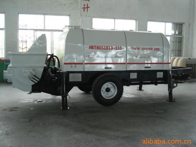 80拖泵，输送泵 80电动输送泵 80拖泵车 80型可移动的混凝土泵