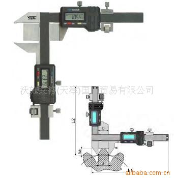 德国原装进口数显齿厚卡尺 数显卡尺 电子数显卡尺