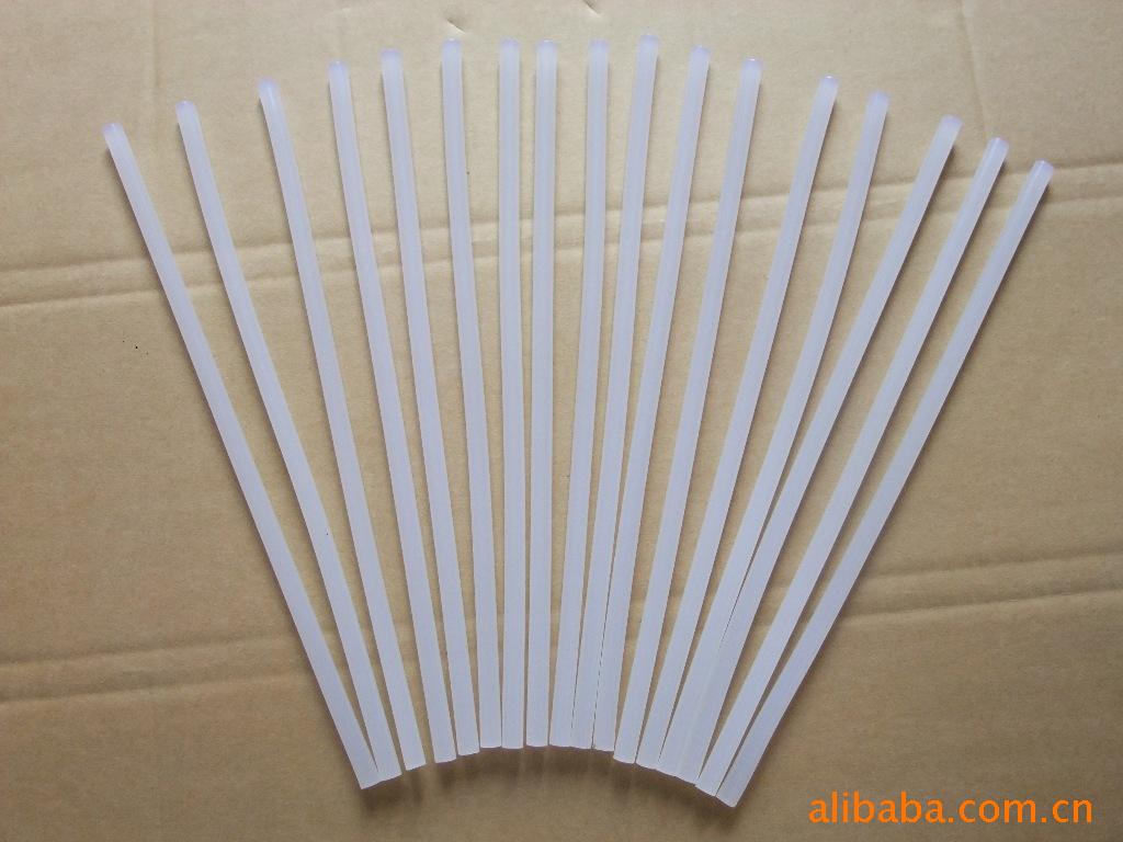 厂家直销 7mm*27CM环保高黏度透明热熔胶条