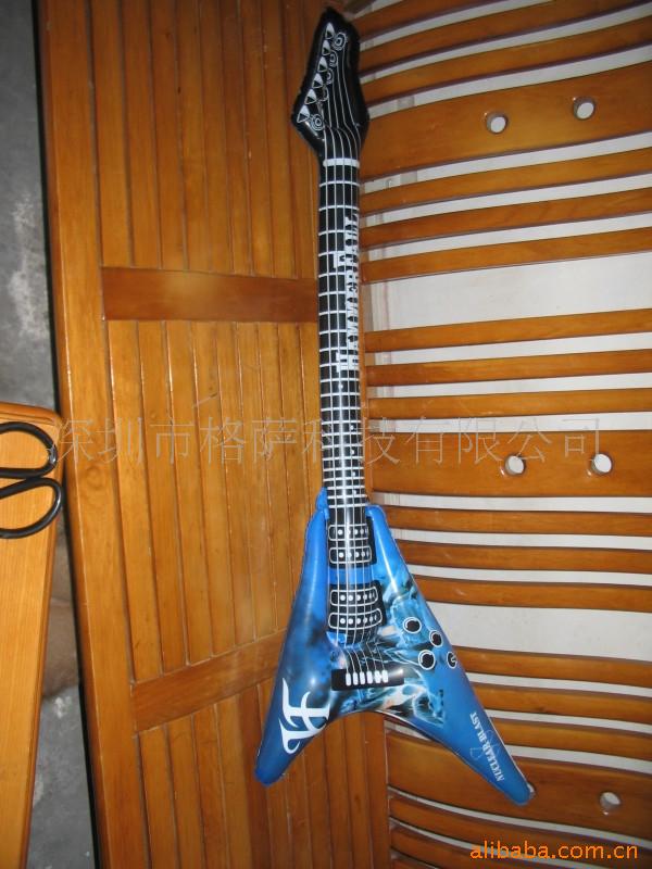 格萨专业生产 吹气吉他    吹气乐器  吹气广告乐器  充气广告品