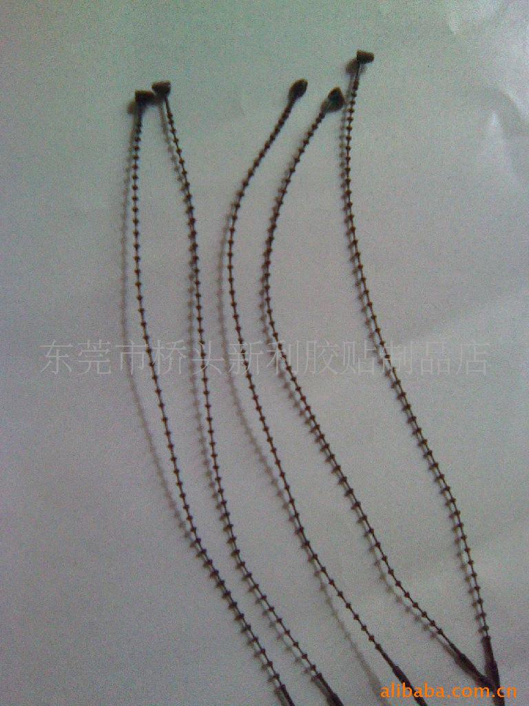 Xin Li Cheap supply supply Beads with Snap Fasteners Black bead band Black hand-piercing needle Clothing hand threading