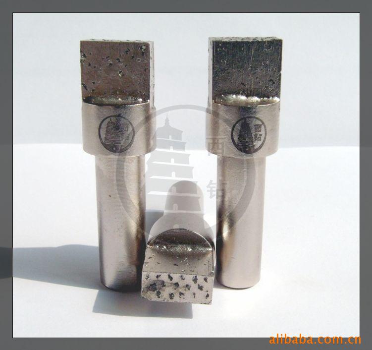 供应金刚石修整器 方头洗石笔 粉末修整器 方头粉末金刚笔