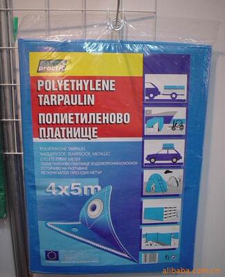 Tarpaulins Woven Polyethylene Sunscreen Plastic Tarpaulin