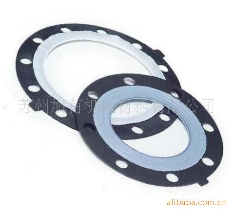 供应PTFE法兰垫片 PTFE+EPDM