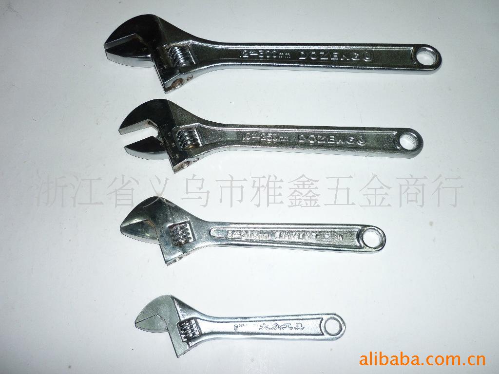 供应各种活动板手 沟头板手 五金工具