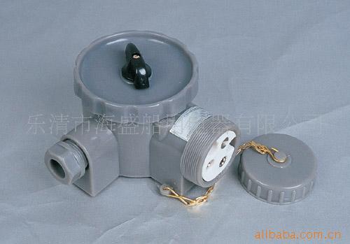 供应船用带开关插座CZKF2-2 CZKF3-2防水插座开关 IP56