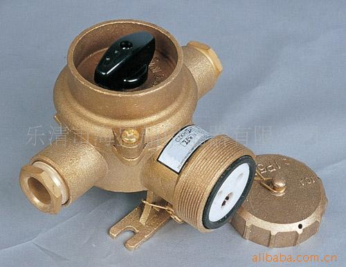 供应应船用铜制带开关插座/CZKH201-1/3/5