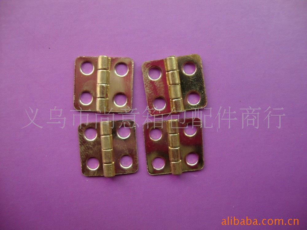 Venta directa de fábrica de bisagra pequeña de hierro, bisagra pequeña de metal, caja de embalaje de bisagra de 1 pulgada, bisagra de galvanoplastia para caja de embalaje