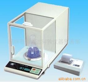 电子分析天平60g/0.0001g 万分之一精密天平 可连接打印机