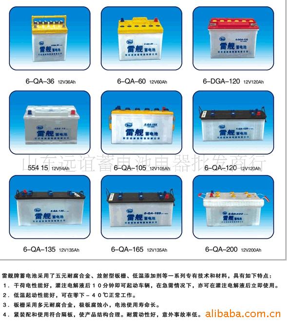 批发汽车启动型6-QA-80AH蓄电池免维护12V80AH蓄电池厂家供应