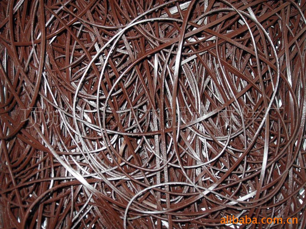 源头厂家【特卖1.5元一米】中国河南强大真牛皮绳、真牛皮条