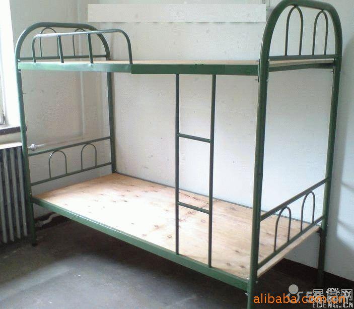 普通雙層學生鐵床.