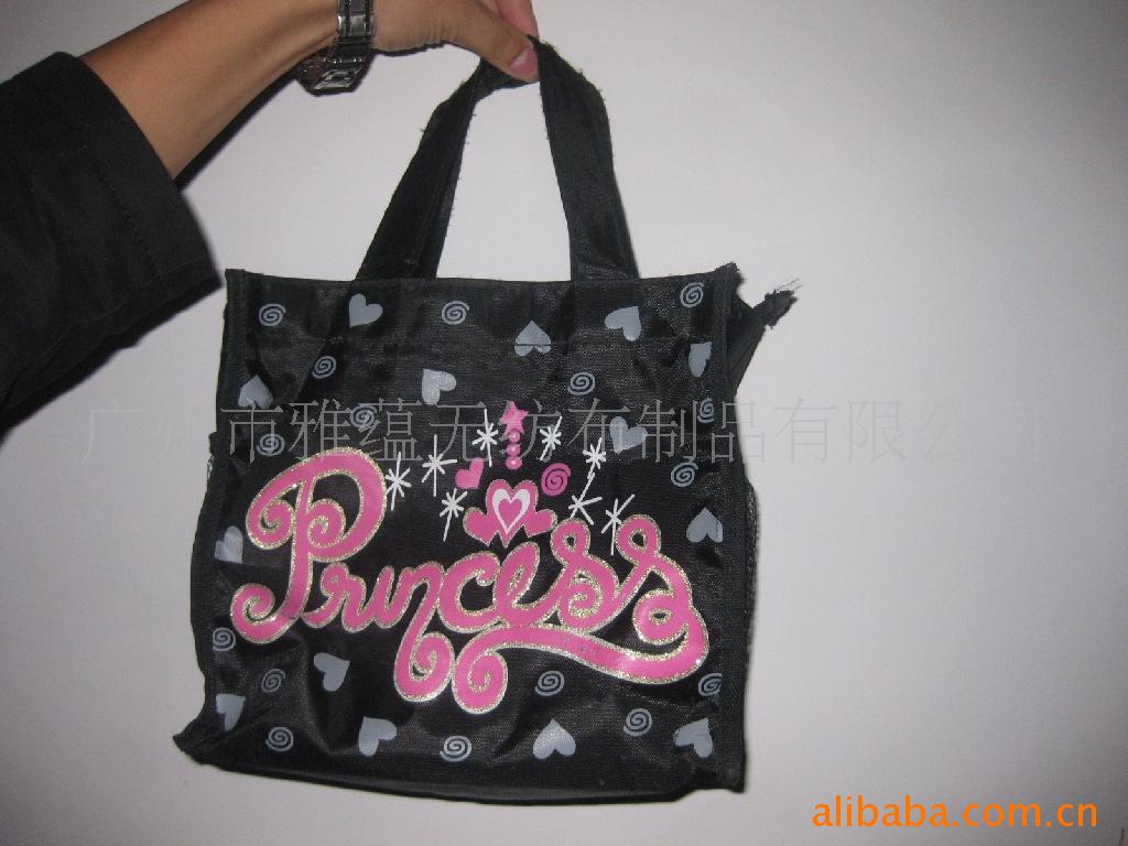 供应环保便当袋 防水拉链饭盒袋 产品包装袋 热转印便携袋