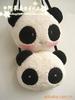 Peppers New Share Panda Satchel.Inclined shoulder bag Mobile phone bag coin purse