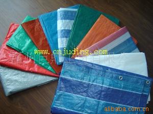 定制低克重篷布 防水布 防雨布 塑料彩布