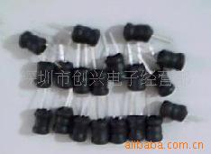 大量提供8*10 9*12 10*16环保高品质工字绕线插件三脚电感器