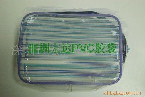 厂家直销pvc化妆品袋、塑料化妆包、促销礼品