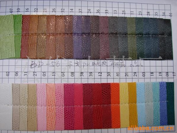 供应蛇纹ＰＵ皮革