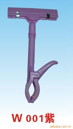 POP广告展示用品 爆炸贴 拇指夹 W001紫