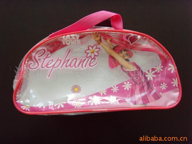 厂家供应pvc车缝袋、化妆包、手提包