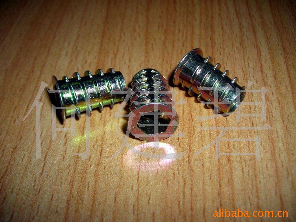 供应梯形螺母 内外牙螺母 家具链接螺母 预埋螺母 T形螺母