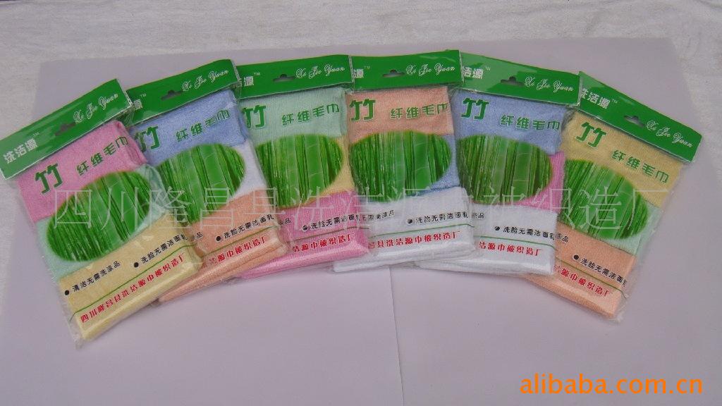 Clean source Bamboo fiber towel Kerchief Super degreasing soft Selling new products