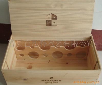 十二支红酒木盒 红酒盒 可印刷 工厂定做 价格另议