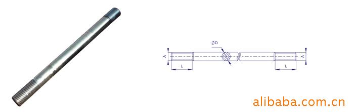 专业制造高强度II（D2 D1）型建筑桥梁钢拉杆