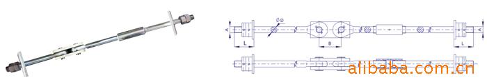 专业生产制造D1  D2型码头船坞钢拉杆