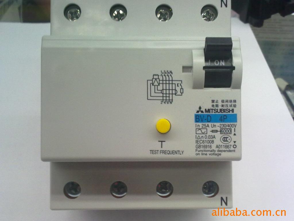供应原装日本三菱漏电开关BV-D 4P 25A