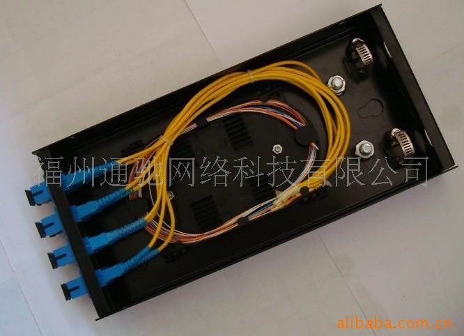 TC-NET 中服通SC  FC   ST型8口全配光纤终端盒 简易式终端盒监控