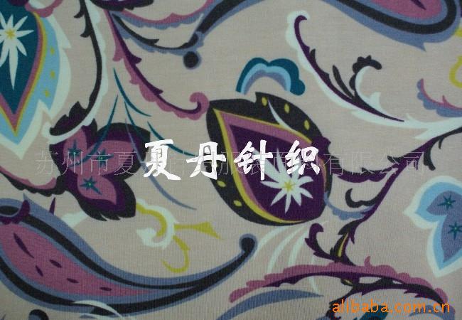 供应·莫代尔氨纶印花汗布(图)