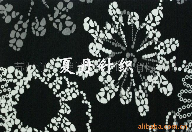 莫代尔氨纶印花汗布(图)，兰精莫代尔，活性印花，数码印花