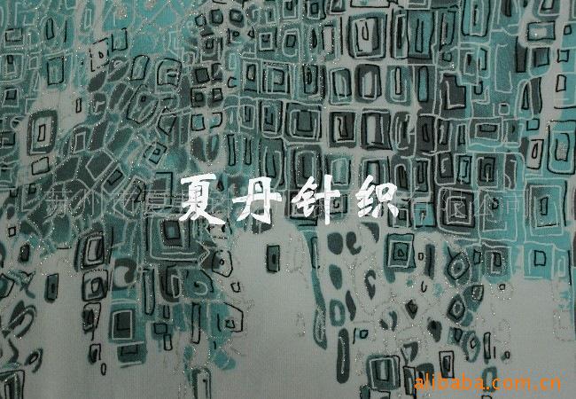 供应·棉氨印花烫银布(图),精梳棉，PIMA棉，活性印花，烫花