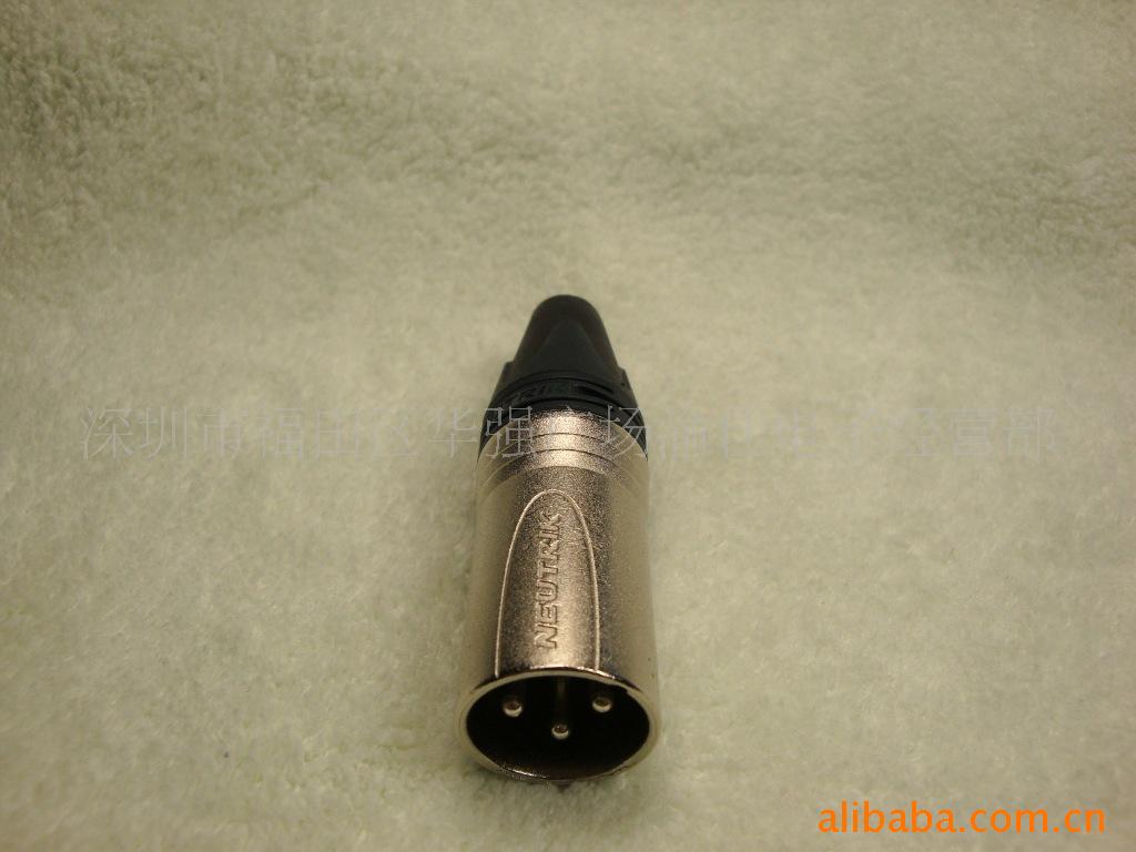 原装Neutrik 3芯卡龙公头 3芯卡侬公头 音响话筒插头 平衡插头
