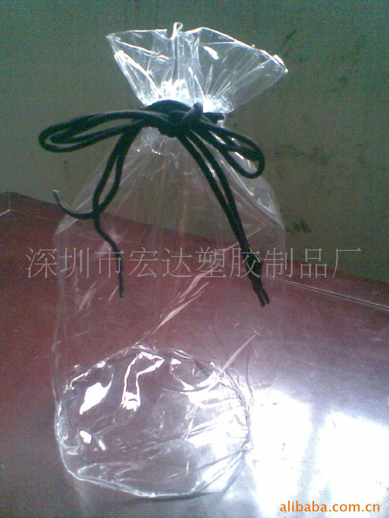 供应pvc拉绳袋、pvc束口袋、pvc索口袋