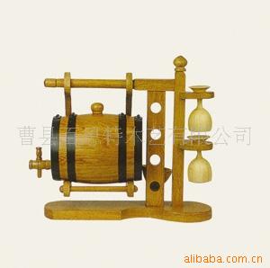 高档木质酒桶 多型号橡木桶 曹县工艺品 厂家定做