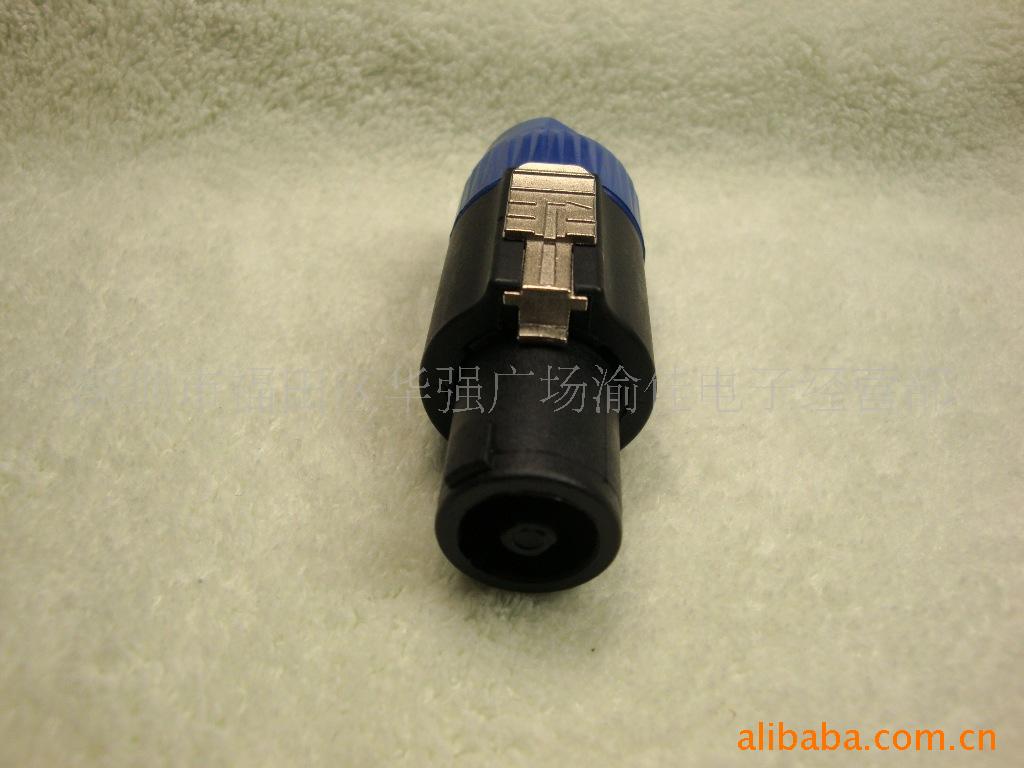 4芯欧姆头 环形音箱插头 舞台音箱音响接线头