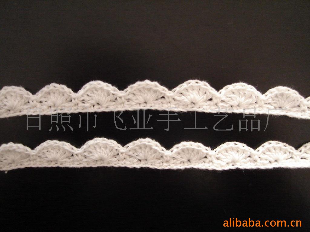 供应手钩花边，衣领花边。棉线花边，款式新，品种全