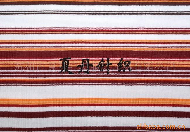 供应·棉氨彩条大循环汗布(图)
