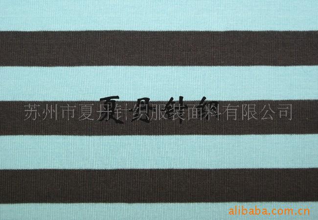 供应·彩条氨纶汗布(图)，精梳棉，PIMA棉，长绒棉，调线汗布