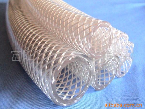 供应3/8寸 PVC增强网管 透明网管 纤维增强网管 10x15