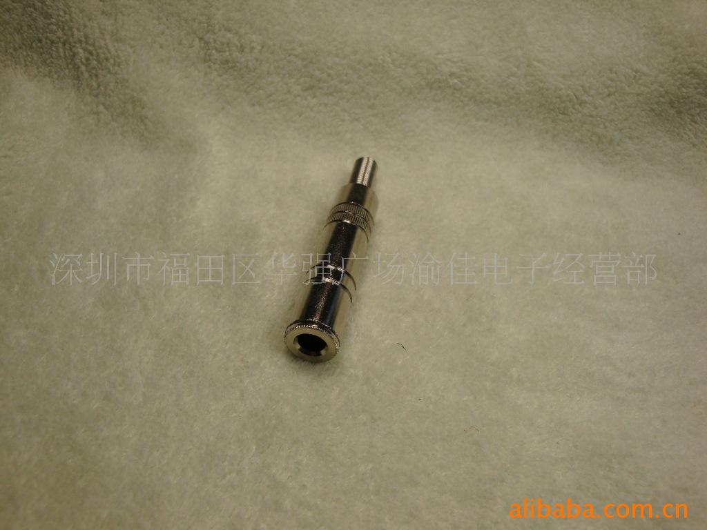 6.35MM接线母头 6.35双声母头 大三芯母头