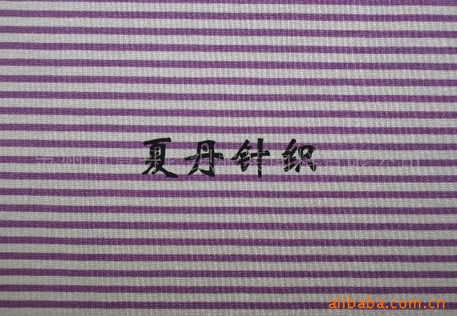 供应·TR+··D彩条氨纶汗布(图)涤人棉吸湿排汗再生色织调线