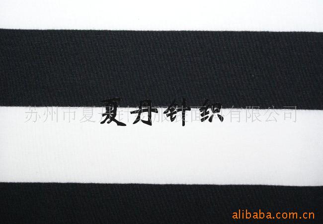 棉氨纶大循环汗布(图)，精梳棉，PIMA棉，弹力汗布，彩条汗布