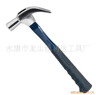 英式羊角锤子厂家直销，纤维柄羊角锤，包塑柄羊角锤