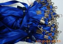 1.5cm Certificates Lanyard Badge Sling Jin Sisheng Lobster hook Silk sling