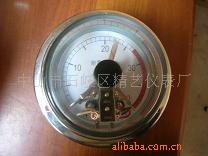 精艺批发卧式电接点压力表316不锈钢压力表轴向电接点压力表直销