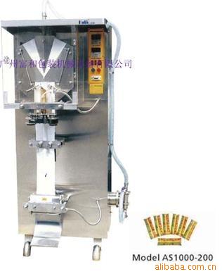 厂家供应AS1000全自动液体包装机 酱油包装机 全自动液体包装